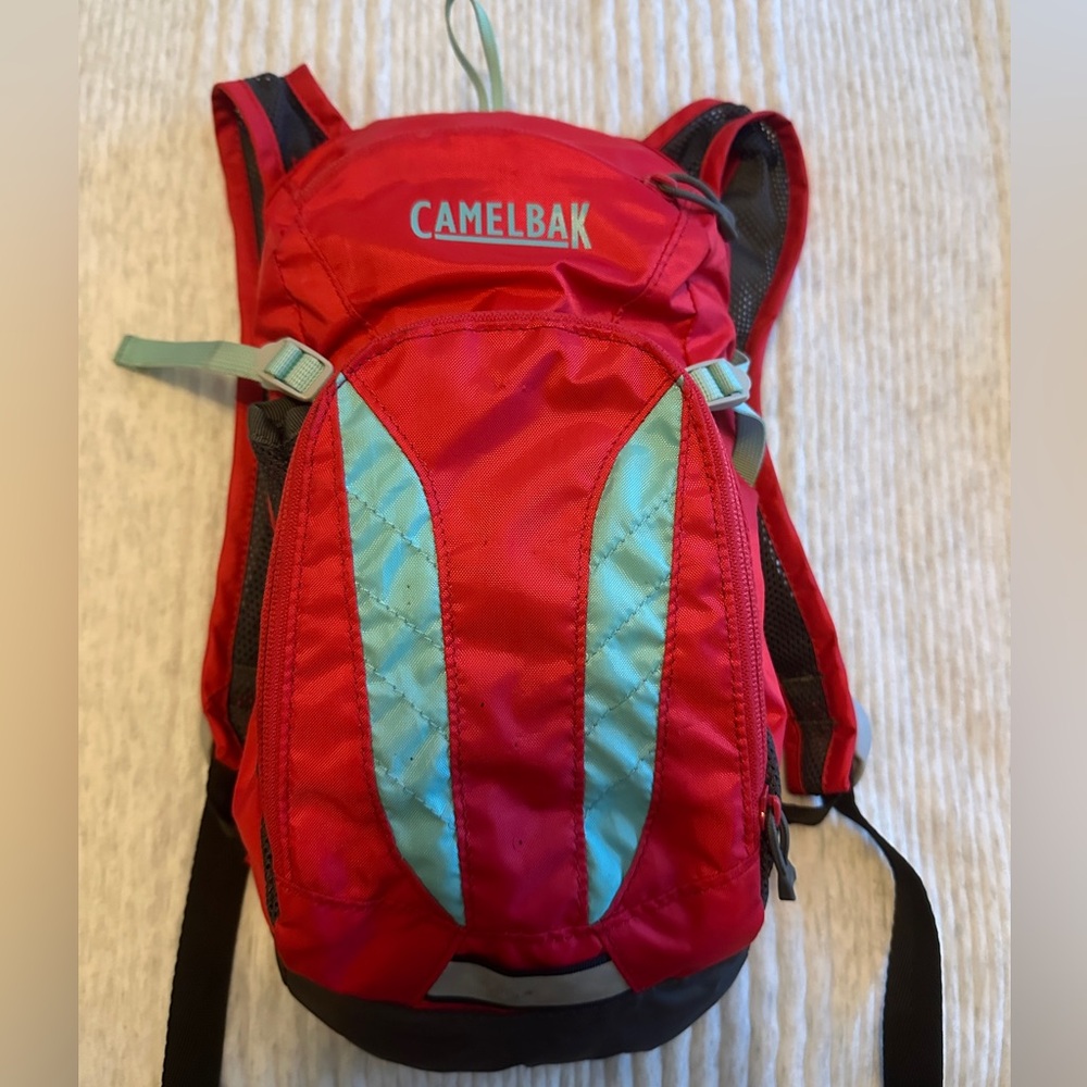 Kids/youth mini Mule CamelBak Pink and Teal Backpack